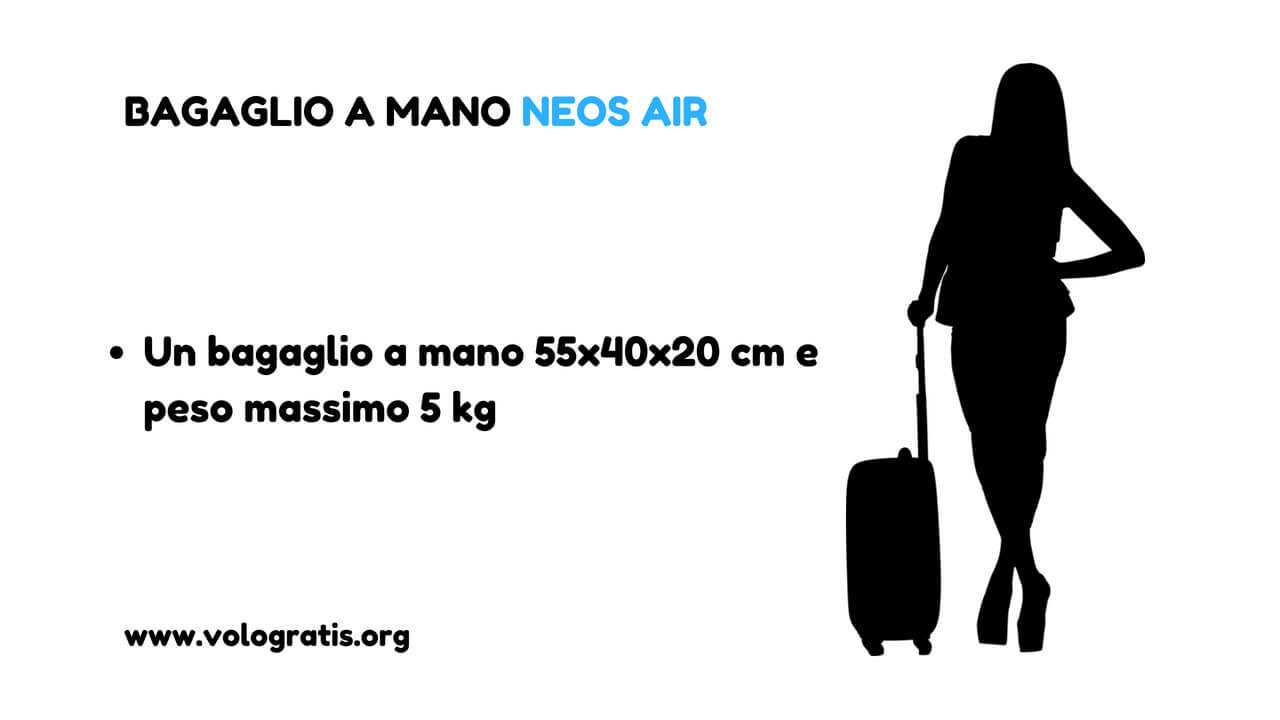 Neos Air: bagaglio a mano e da stiva. Guida completa | VoloGratis.org